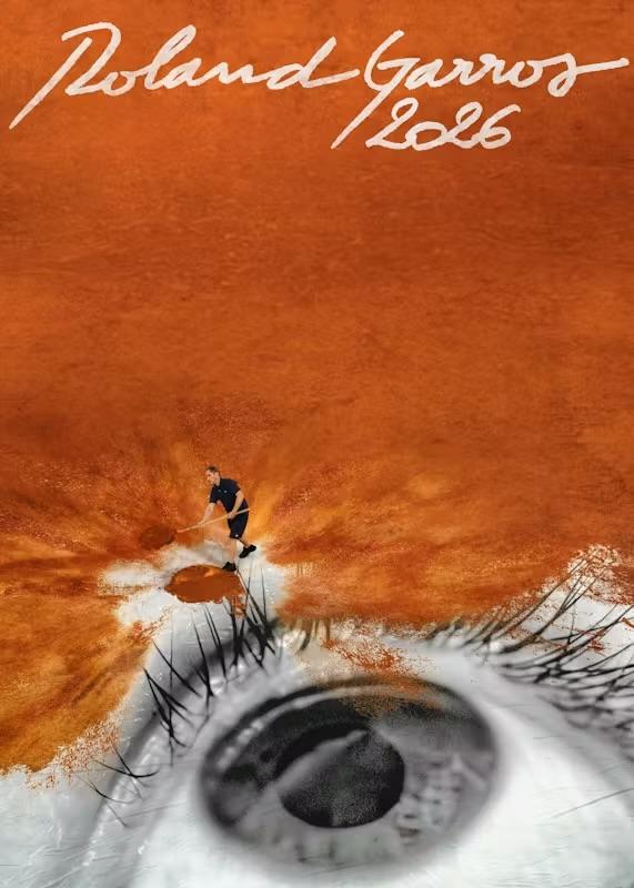 Affiche Roland-Garros 2026 (c) DR