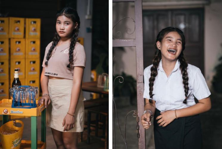 Photo le cartable ou la rue