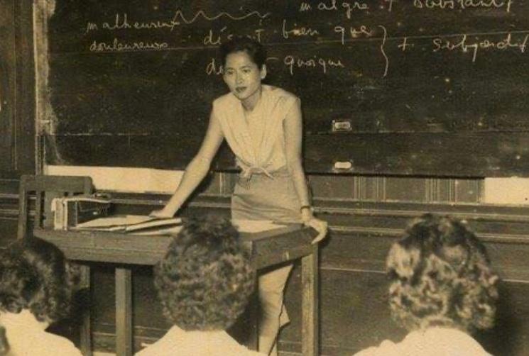 Prof de français en Thaïlande il y a longtemps