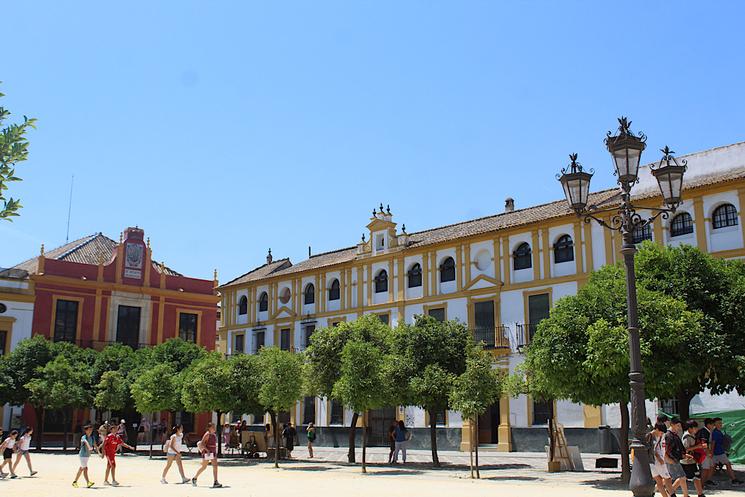 Patio de Banderas, au cœur du quartier Santa Cruz Sevilla