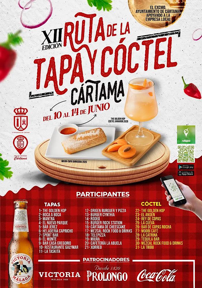 Ruta de la tapa à Cartama