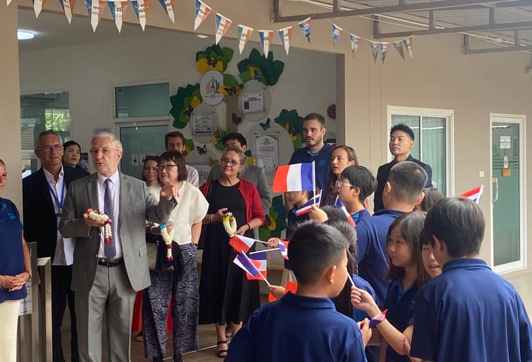 Ambassadeur de France à l’école Windfield Chiang Mai