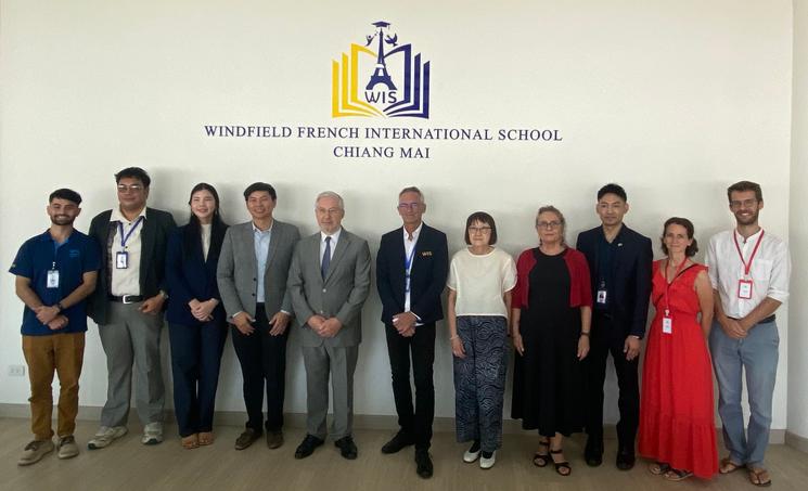 Ambassadeur de France à l’école Windfield Chiang Mai