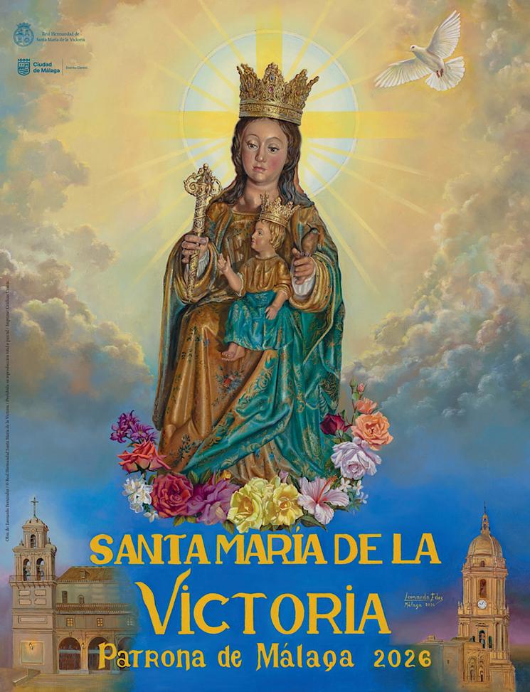 Affiche officielle de la Victoria 2026. (https://santamariadelavictoria.es/)