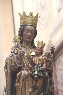 Figure de la Santa María de la Victoria. (santamariadelavictoria.es)