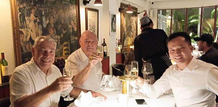 Éric Miné, Jean-Michel Perroy et Marc Guyon