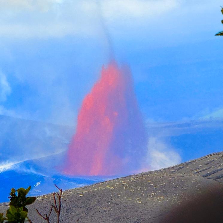Volcan Kilauea en éruption © Claude Budin-Juteau