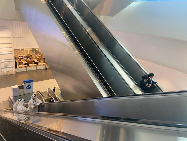 Intérieur centre de congrès Bangkok