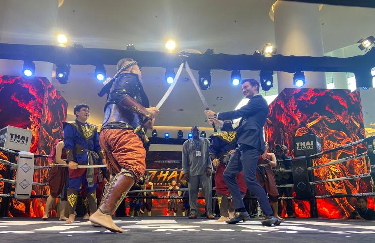 Attraction folklorique FMI Bangkok