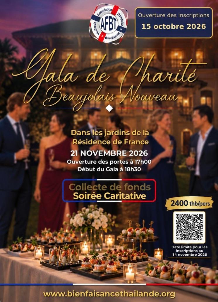 Gala de charité AFBT 2026