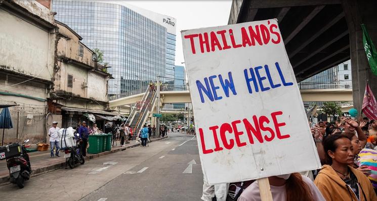 Manif anti FMI Bangkok