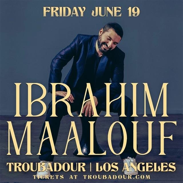 Ibrahim Maalouf en concert au Troubadour le 19 juin 2026