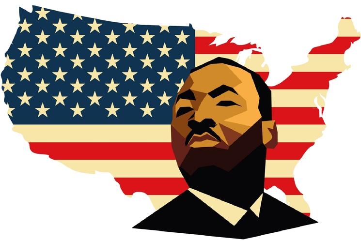 Martin Luther King figure forte des mouvement sociaux aux Etats-Unis