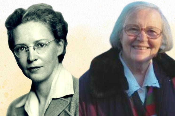 Elsie Macgill et Yvonne Choquet-Bruhat