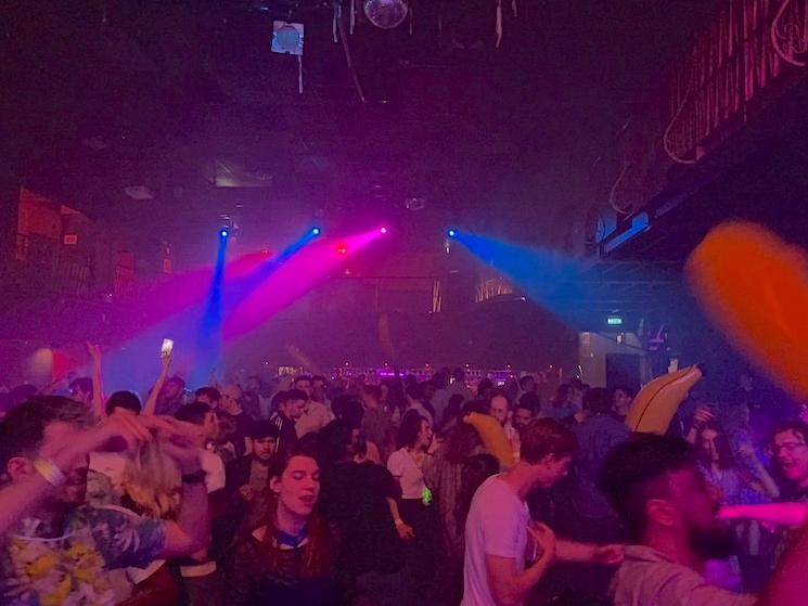 Photo de la piste de dance du Electric Ballroom