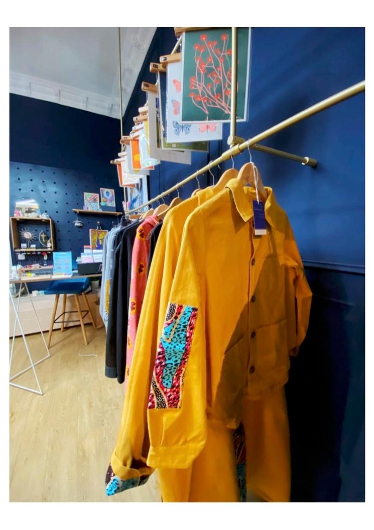 Vêtement sur portant