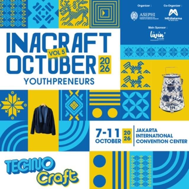 Affiche Inacraft Jakarta octobre 2026