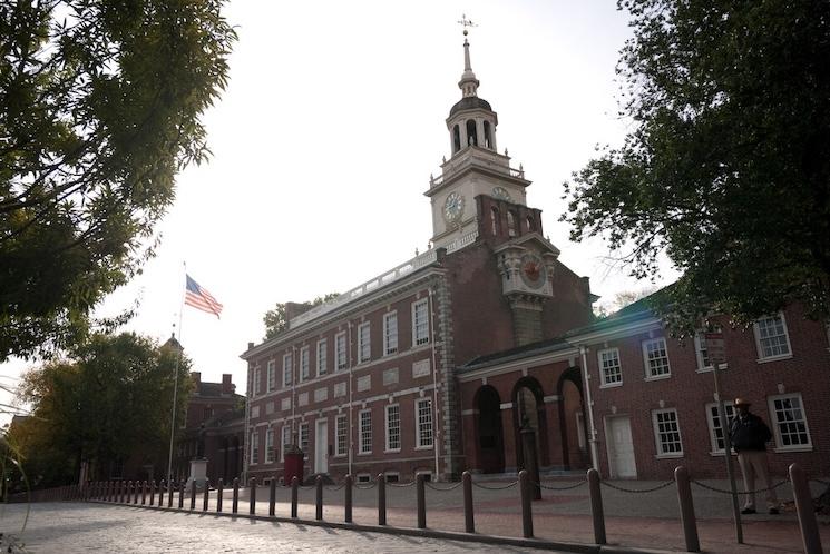 Independence Hall, un des sites américains de la liste unesco