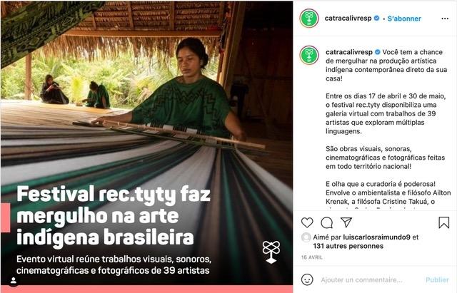 Instagram @catracalivresp