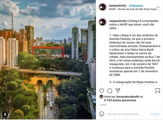 Instagram @saopaulocity