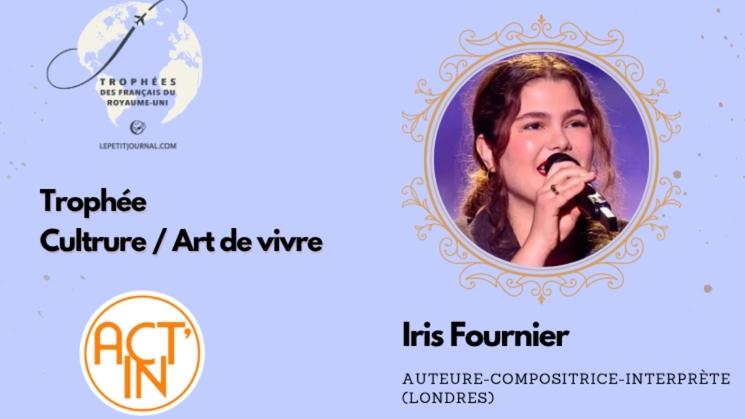 Iris fournier finaliste trophées londres.