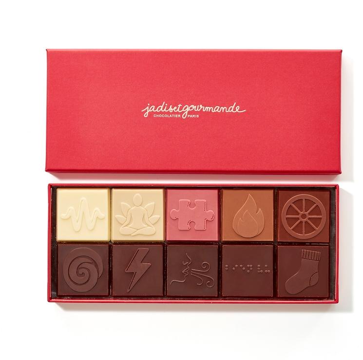 Publicité chocolats Jadis & Gourmande