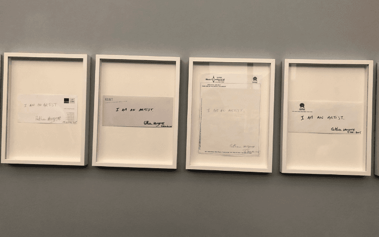 Je suis un artiste MAC VAL