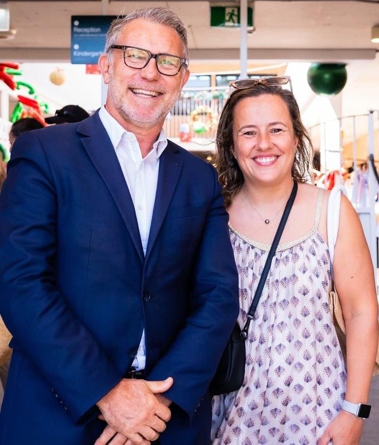 Jean-Philippe Grange et Caroline Brunel