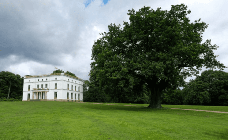 Le parc Jenisch de Hambourg.