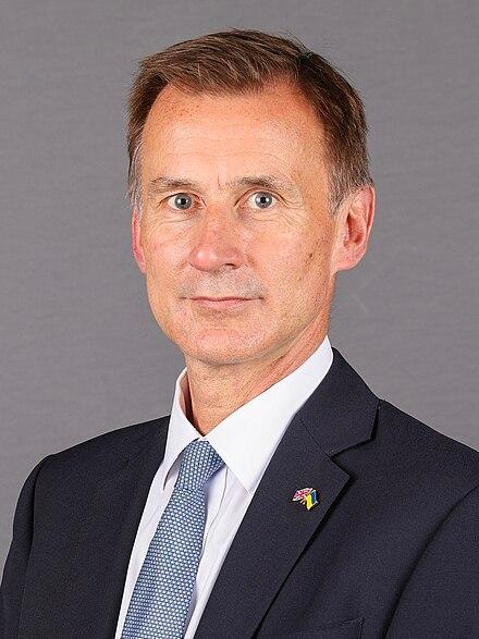 jeremy hunt portrait
