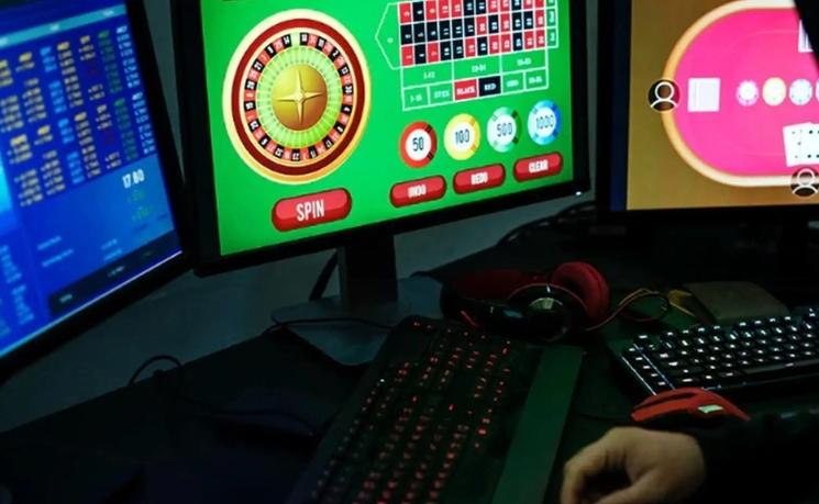 Jeux de hasard en ligne. CC