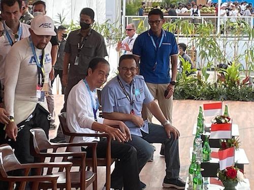 Jokowi Anis Santiga UNo