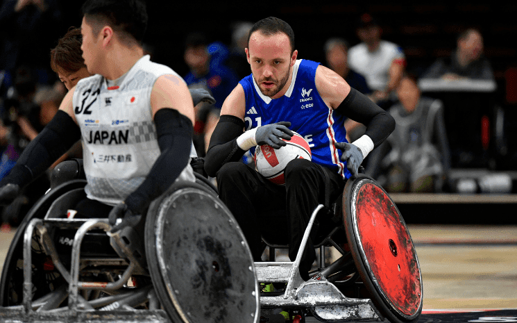 Jonathan Hivernat rugby fauteuil france