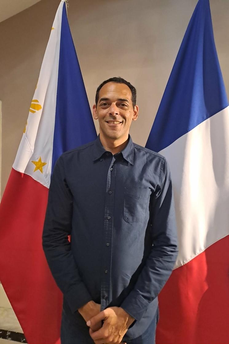 Julien Melis, pour la liste Union citoyenne des Français aux Philippines pour la démocratie, la solidarité et l’écologie