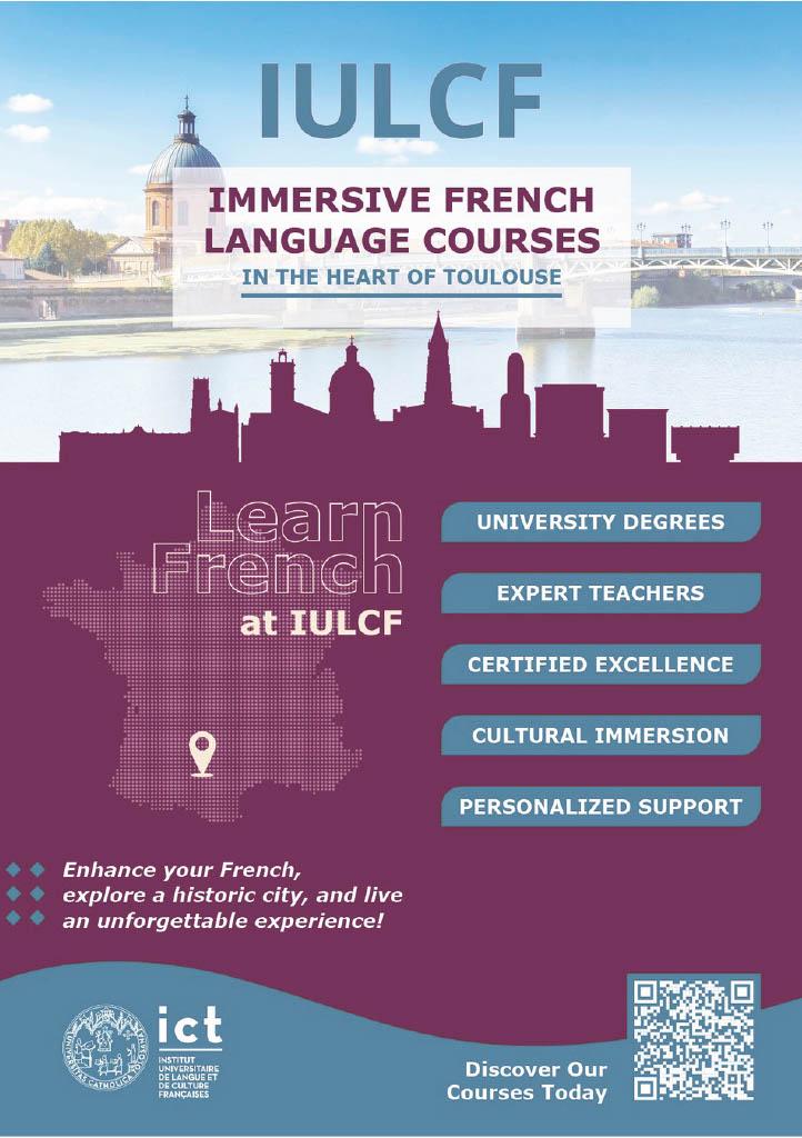 Institut universitaire de langue et culture françaises de Toulouse - Institut catholique de Toulouse - Lonely Planet