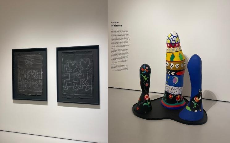 Keith Harring et Niki de Saint Phalle