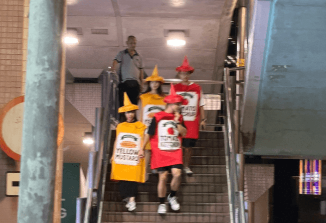 Ketchup et Moutarde à LKF, Halloween 2025