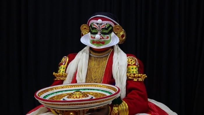 Personnage du spectacle Khatakali King Lear de Annette Leday