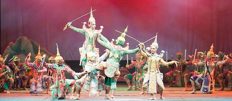 khon performance unesco thailande