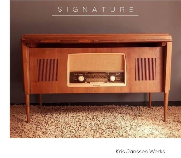 Kris janssen meuble radio