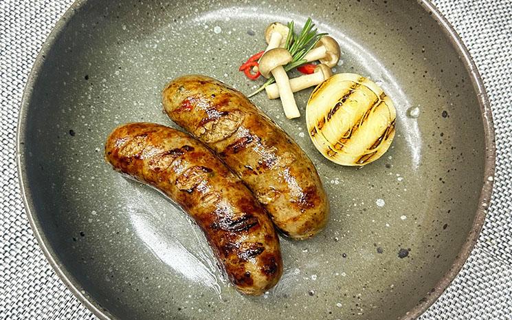 Saucisses de poulet basquaise a Bangkok