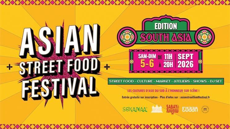L' Asian Street Food Festival de retour à Paris en septembre 2026
