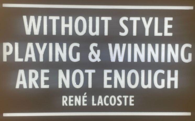 L’esprit Lacoste (Crédit : Delphine Gourgues)