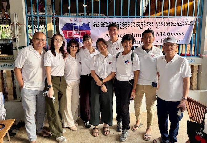 L’association des médecins cambodgiens au chevet des déplacés