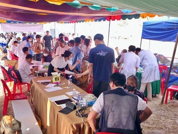 L’association des médecins cambodgiens au chevet des déplacés