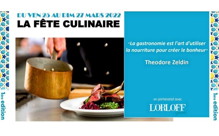 LA FETE CULINAIRE AU PALAIS ABDELLIA PREMIERE EDITION