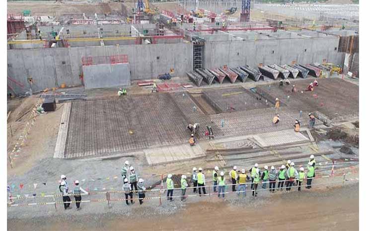 LA FUTURE PLUS GRANDE STATION DE TRAITEMENT DES EAUX DU CAMBODGE EST CONSTRUITE