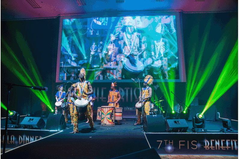 LFI Gala Dinner the artists animation