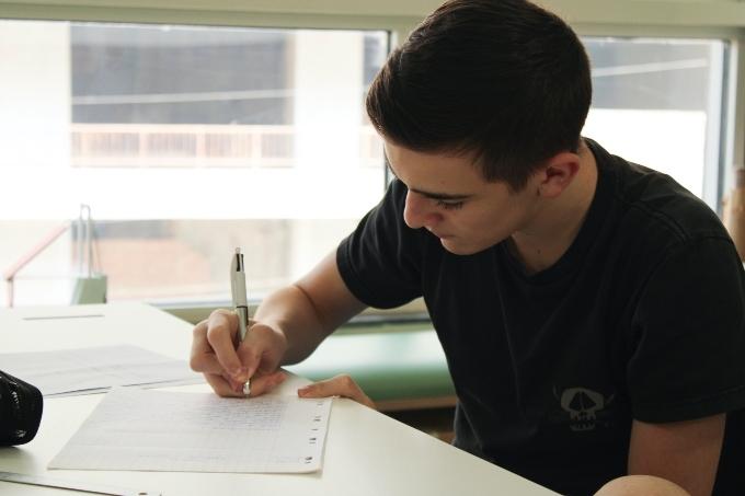 Un élève du collège du LFIM