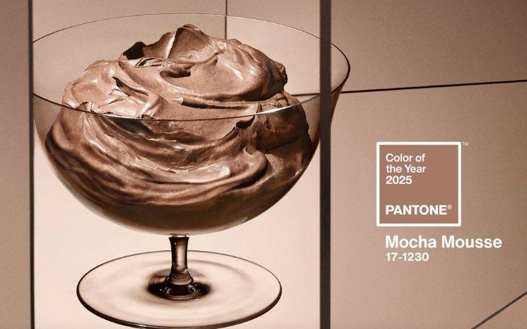 La Couleur de l’Année Pantone 2025 Mocha Mousse